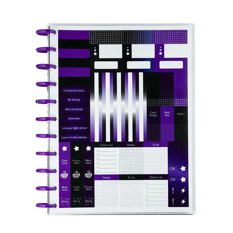 CADERNO 1 MATERIA INTELIGENTE DISCO STAR BRW - REF. CD1006 - 1 UNIDADE