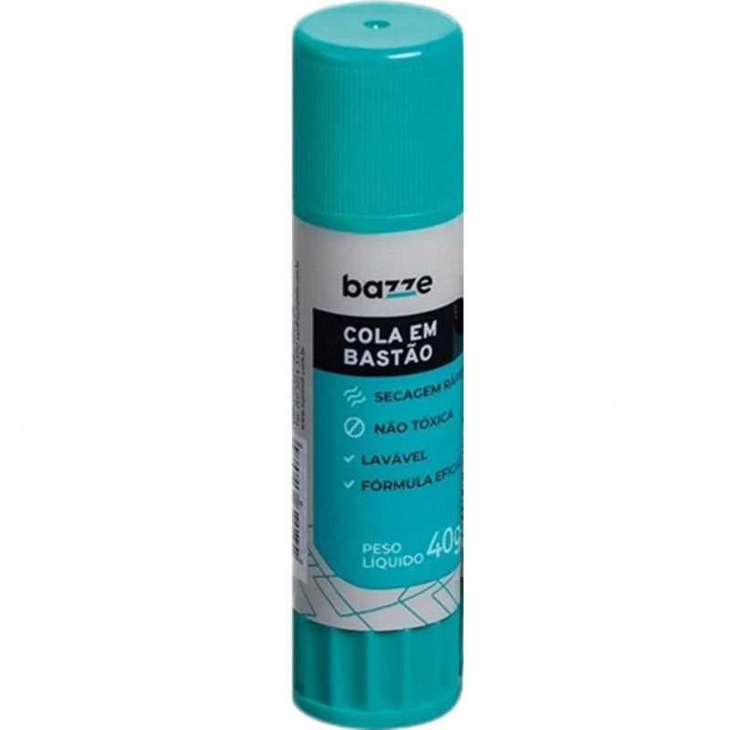 COLA BASTAO BAZZE 40G BAZZE - REF. 901439 - PACOTE COM 6 UNIDADES