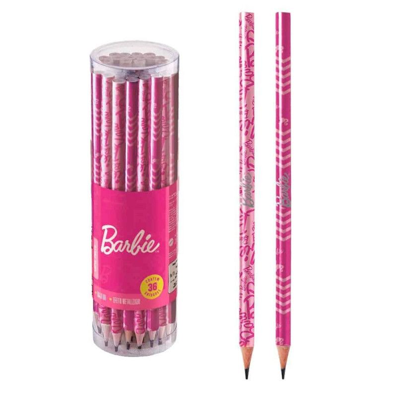 LAPIS PRETO BARBIE TEEN TRIS - REF. 904171 - CAIXA COM 36 UNIDADES