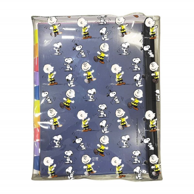 FICHARIO UNIVERSITARIO 4 ARGOLAS 192 FOLHAS SNOOPY DAC - REF. 5188 - 1 UNIDADE