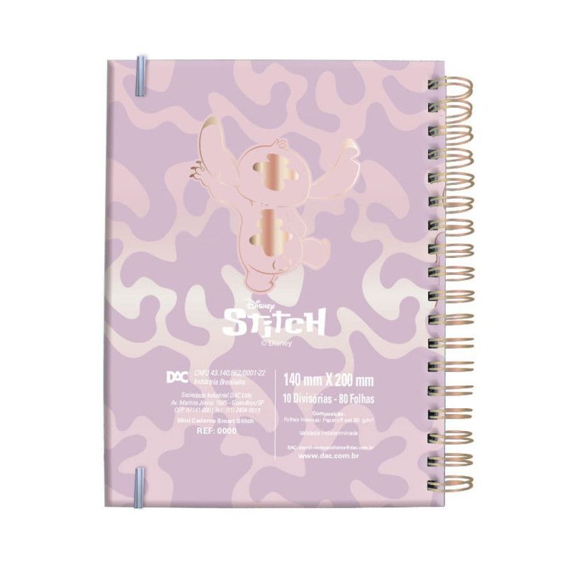 CADERNO 1 MATERIA INTELIGENTE SMART 1/4 STITCH DAC - REF .4669 - 1 UNIDADE