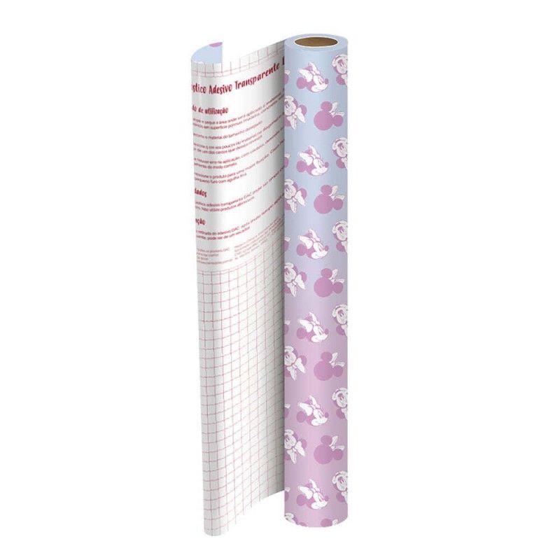 ADESIVO 45CM X 10M MINNIE DAC - REF. 4652 - 1 UNIDADE