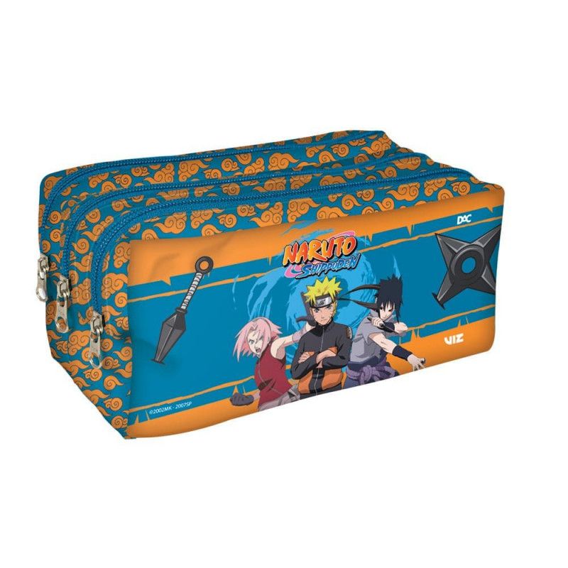 ESTOJO TRIPLO NARUTO DAC - REF. 5142 - 1 UNIDADE