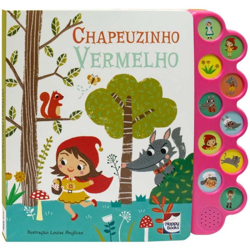ENCANTOS SONOROS CHAPEUZINHO VERMELHO - REF. 312886 - 1 UNIDADE
