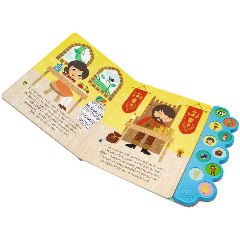 ENCANTOS SONOROS JOAO E O PE DE FEIJAO - REF. 312894 - 1 UNIDADE