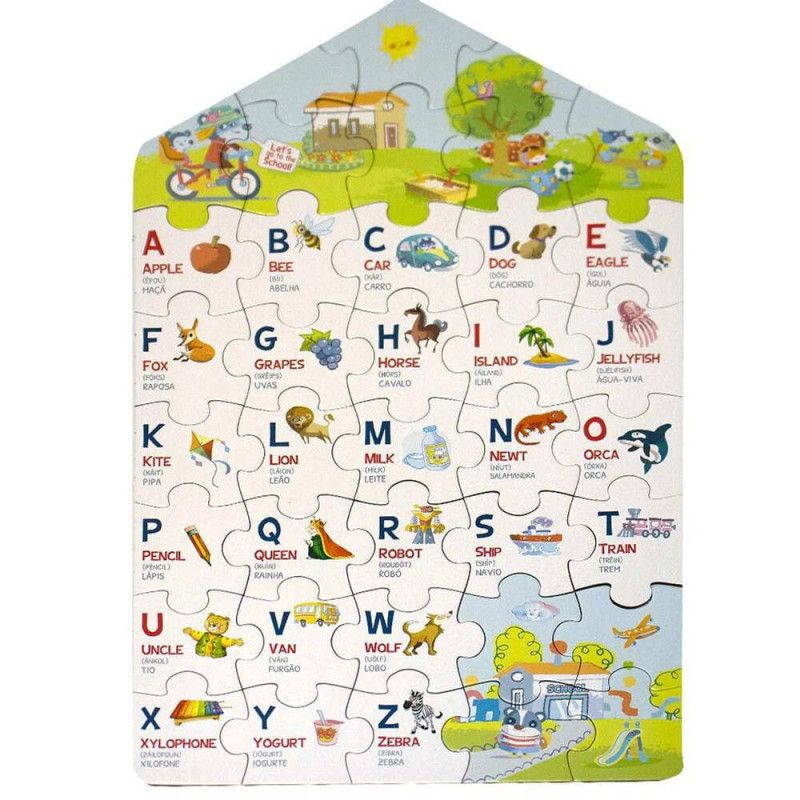 HAPPY ENGLISH ALPHABET - REF. 310301 - 1 UNIDADE