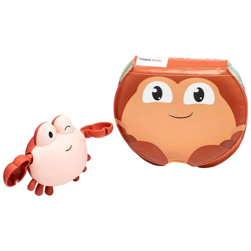 MEU LIVRINHO FANTOCHE DE BANHO: CIRO, O CARANGUEIJO QUE ADORA BRINCAR - REF. 307882 - 1 UNIDADE