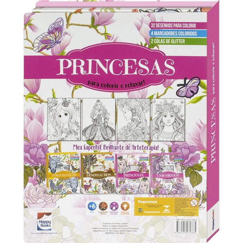 MEU SUPERLIVRO BRILHANTE DE ARTETERAPIA! - REF. 306517 - 1 UNIDADE