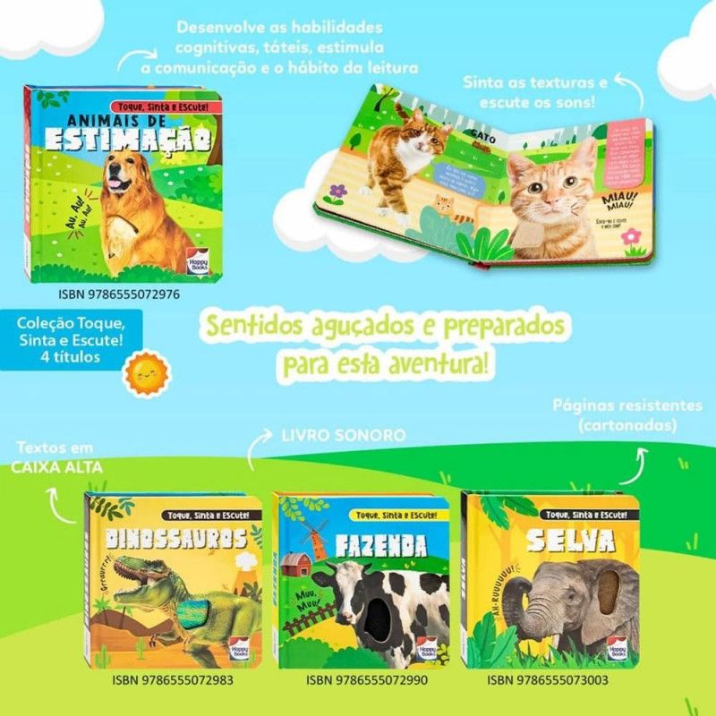 TOQUE, SINTA E ESCUTE! FAZENDA - REF. 310204 - 1 UNIDADE