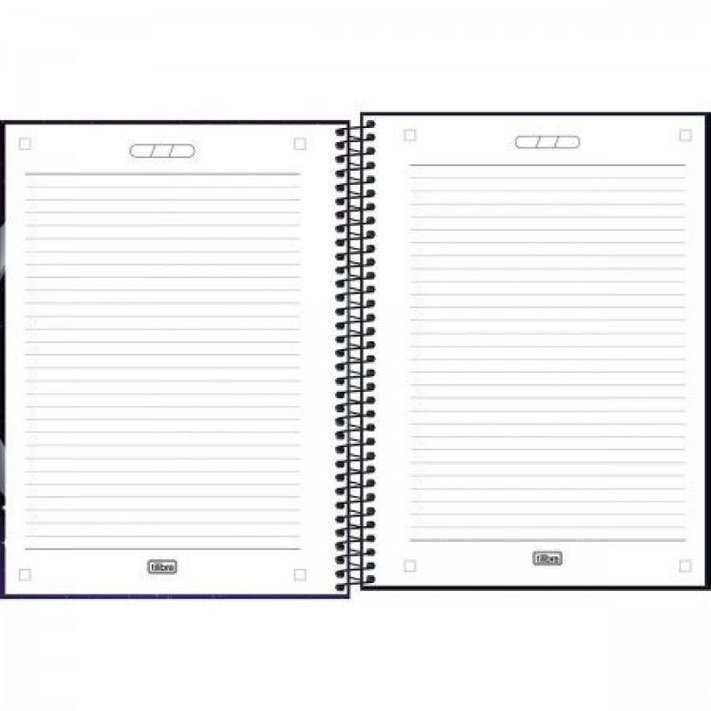 CADERNO 10 MATERIAS CAPA DURA 160 FOLHAS CONNECT ORBIT TILIBRA - REF. 359211 - PACOTE COM 4 UNIDADES