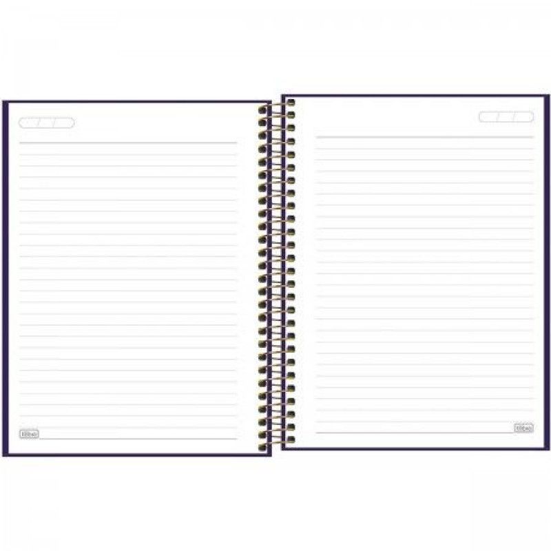 CADERNO 1 MATERIA CAPA DURA 80 FOLHAS COLEGIAL EXECUTIVO NAPOLI TILIBRA - REF. 348961 - PACOTE COM 4 UNIDADES