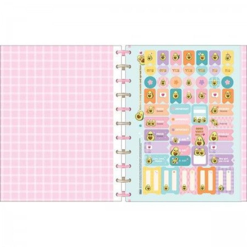 CADERNO 10 MATERIAS INTELIGENTE DISCO CONNECT ABACUTE TILIBRA - REF. 356816 - 1 UNIDADE