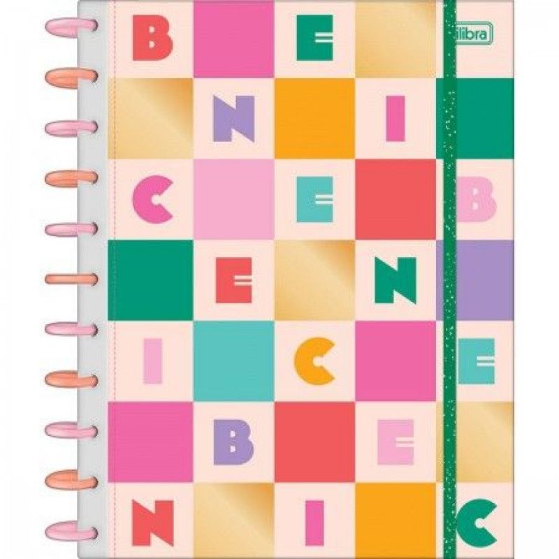 CADERNO 10 MATERIAS INTELIGENTE DISCO CONNECT BE NIC TILIBRA - REF. 359823 - 1 UNIDADE