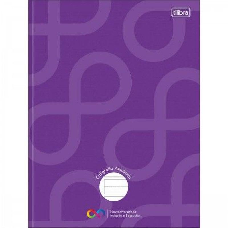 CADERNO BROCHURA CAPA DURA CALIGRAFIA NEURO 40 FOLHAS TILIBRA - REF. 387991 - PACOTE COM 5 UNIDADES