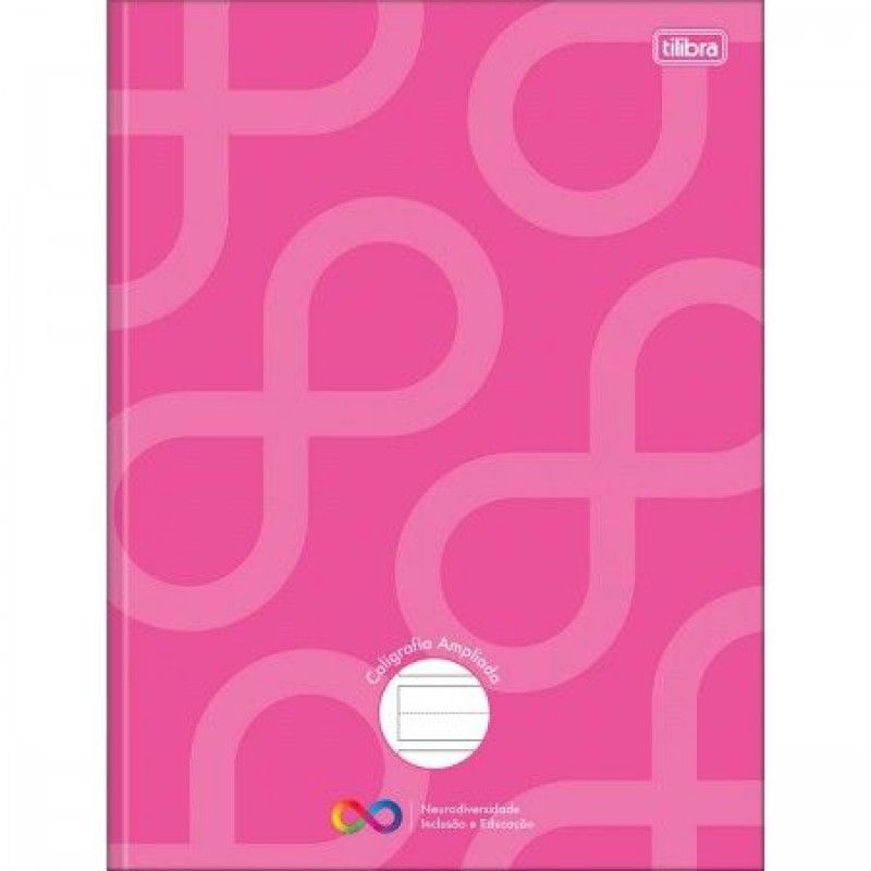 CADERNO BROCHURA CAPA DURA CALIGRAFIA NEURO 40 FOLHAS TILIBRA - REF. 387991 - PACOTE COM 5 UNIDADES