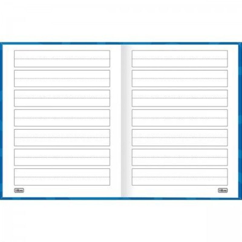 CADERNO BROCHURA CAPA DURA CALIGRAFIA NEURO 40 FOLHAS TILIBRA - REF. 387991 - PACOTE COM 5 UNIDADES
