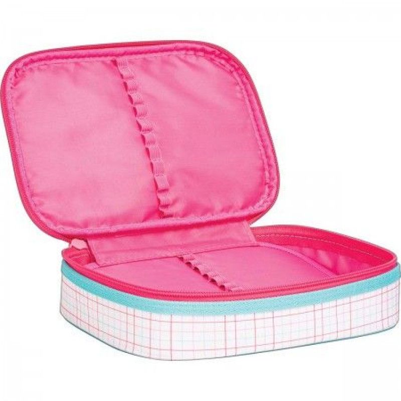 ESTOJO BOX ACADEMIE TEDDY TILIBRA - REF. 353086 - PACOTE COM 2 UNIDADES