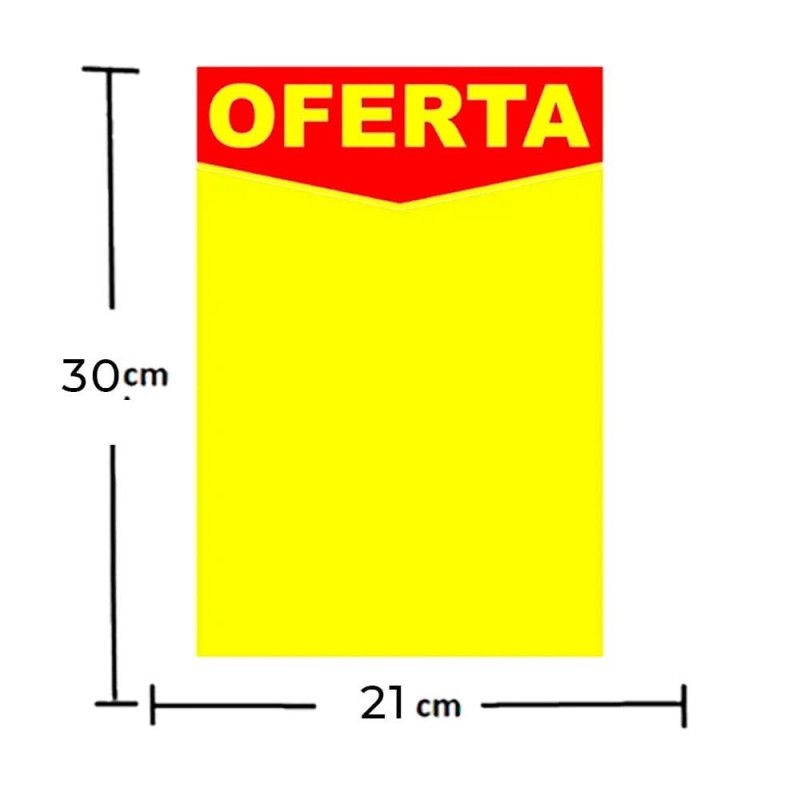 CARTAZ PROMOCAO 21X30CM COM 3 UNIDADES PRECO LEGALL - REF. 7848 - 1 UNIDADE