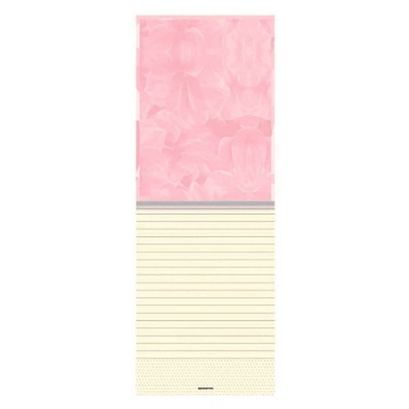 BLOCO CAPA DURA 80 FOLHAS VERTICAL ROSA ROSE ANIMATIVA - REF. 10818 - PACOTE COM 4 UNIDADES