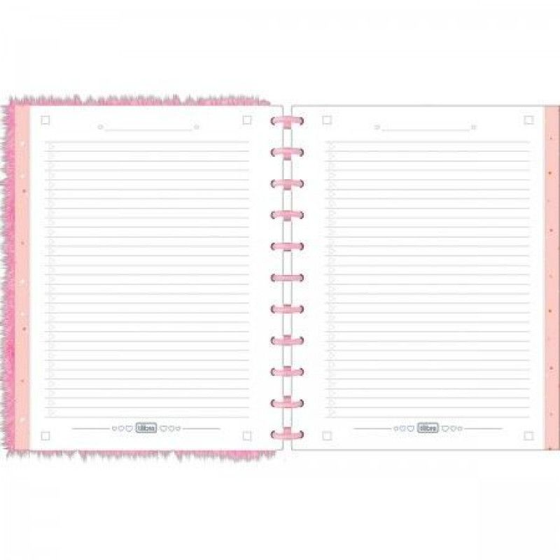 CADERNO 10 MATERIAS INTELIGENTE DISCO CONNECT PELUCIA TILIBRA - REF. 386456 - 1 UNIDADE