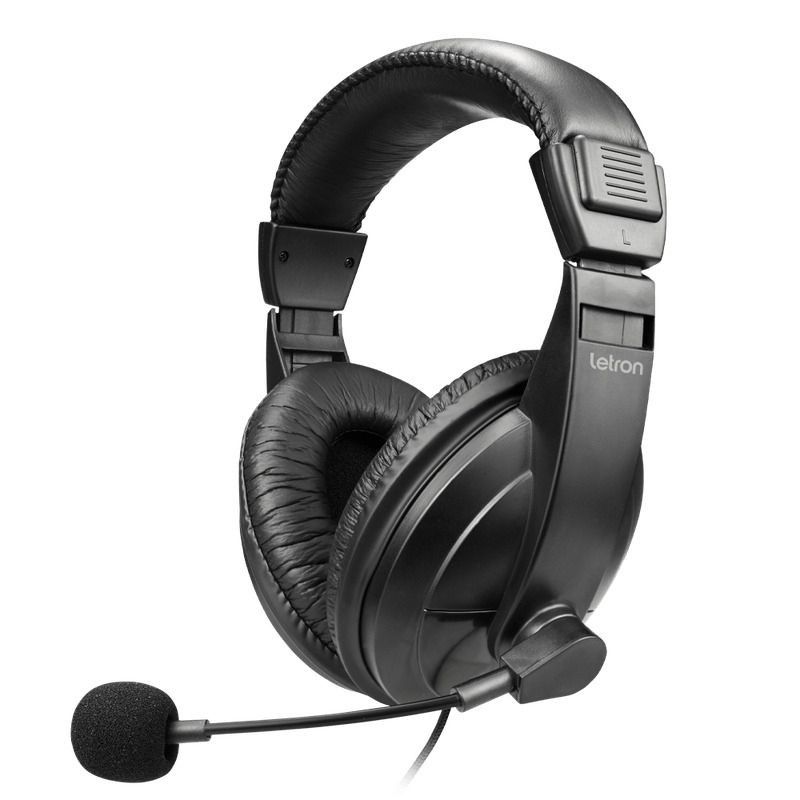 FONE DE OUVIDO HEADSET OFFICE JUMBO SW-750 LETRON - REF. 74418 - 1 UNIDADE