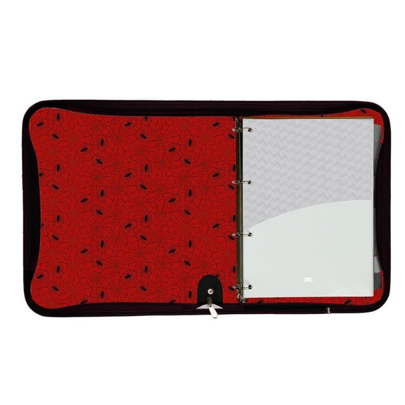 FICHARIO UNIVERSITARIO 4 ARGOLAS 48 FOLHAS HOMEM ARANHA DAC - REF. 5097 - 1 UNIDADE