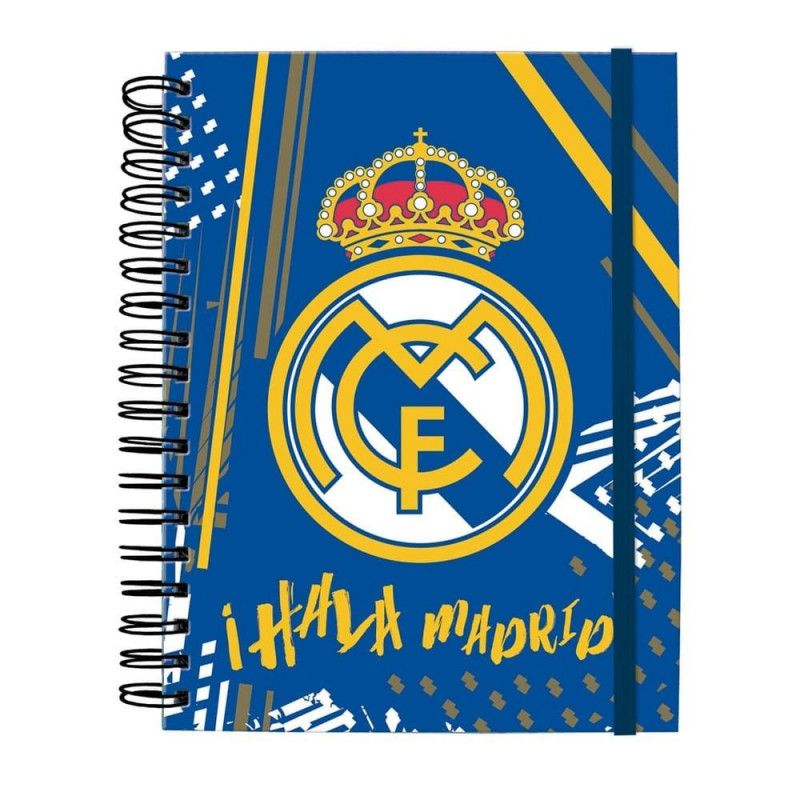 CADERNO 10 MATERIAS INTELIGENTE SMART REAL MADRID DAC - REF. 5238 - 1 UNIDADE