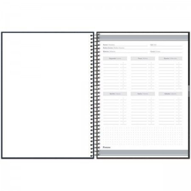 CADERNO 10 MATERIAS CAPA DURA 160 FOLHAS POWER DOG FORONI - REF. 8195 - PACOTE COM 4 UNIDADES