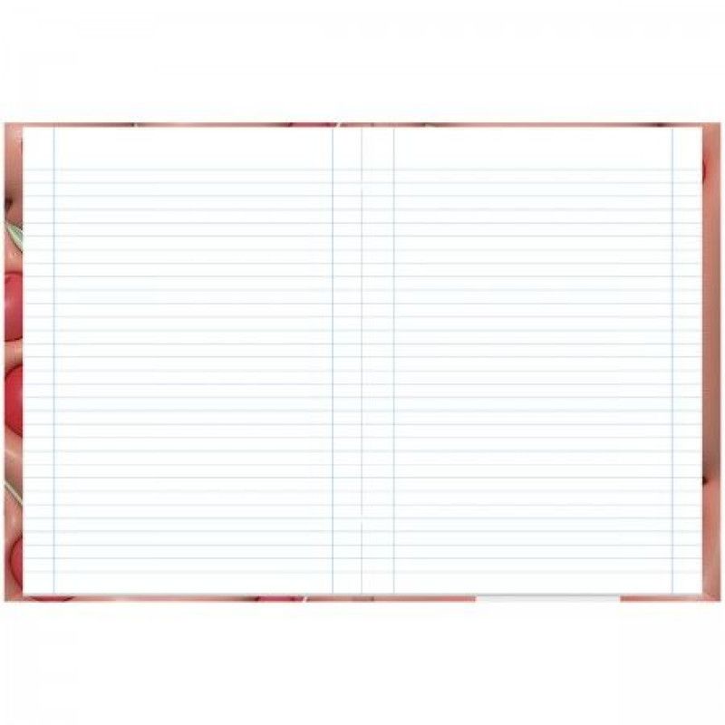 CADERNO BROCHURAO CAPA DURA 80 FOLHAS NICECREAM FORONI - REF. 6937 - PACOTE COM 5 UNIDADES