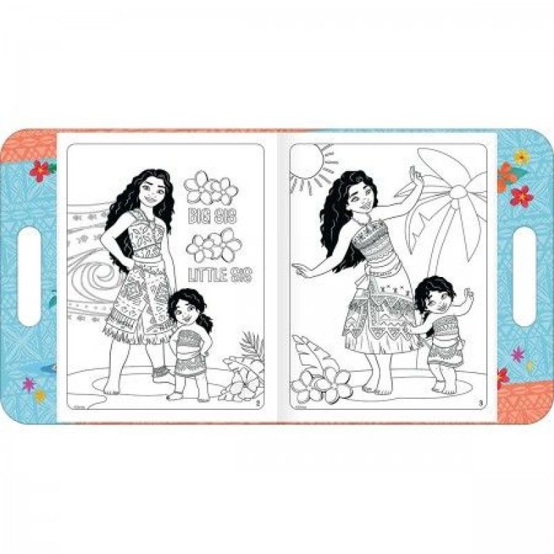 BLOCO ATIVIDADES LIVRO MALETA MOANA TILIBRA - REF. 357766 - PACOTE COM 5 UNIDADES