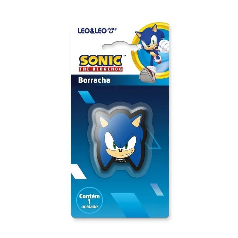 BORRACHA SONIC BLISTER LEO E LEO - REF. 10155 - CAIXA COM 12 UNIDADES