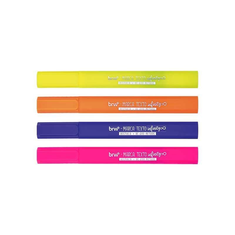 PINCEL MARCA TEXTO INFINITY COM CHEIRO BRW - REF. CA2102 - PACOTE COM 12 UNIDADES