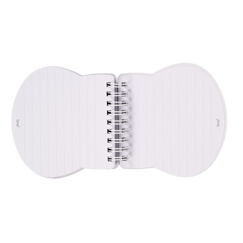 CADERNETA 80 FOLHAS ESPIRAL BEST FRIEND FORMATO PET BRW - REF. NB8550 - PACOTE COM 4 UNIDADES