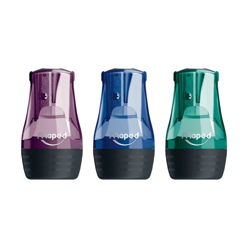 APONTADOR COM DEPOSITO METAL TONIC BLISTER MAPED - REF. 068510 - 1 UNIDADE