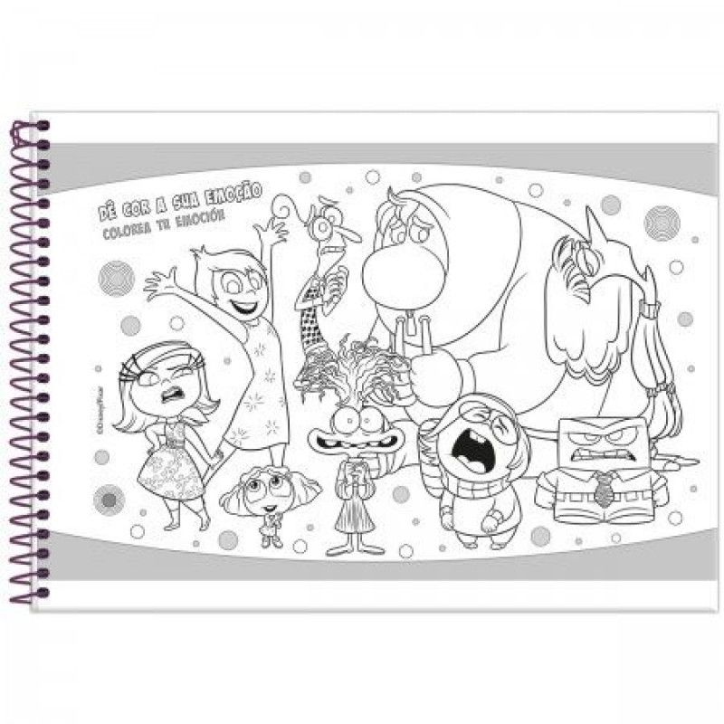 CADERNO CARTOGRAFIA CAPA DURA 80 FOLHAS DIVERTIDAMENTE 2 FORONI - REF. 9103 - PACOTE COM 5 UNIDADES