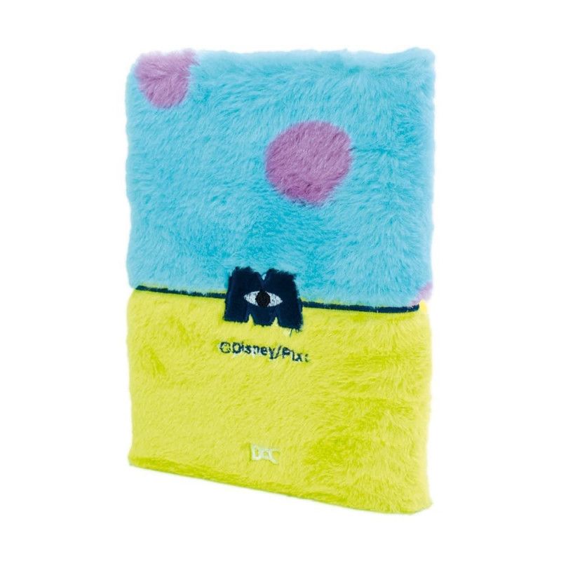 CADERNO BROCHURA 1/4 CAPA DURA 80 FOLHAS FLUFFY MONSTRO S.A. - REF. 4788 - PACOTE COM 4 UNIDADES