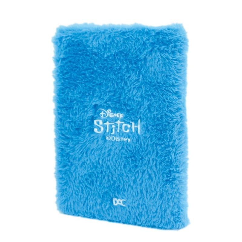 CADERNO BROCHURA 1/4 CAPA DURA 80 FOLHAS FLUFFY STITCH DAC - REF. 4787 - 1 UNIDADE