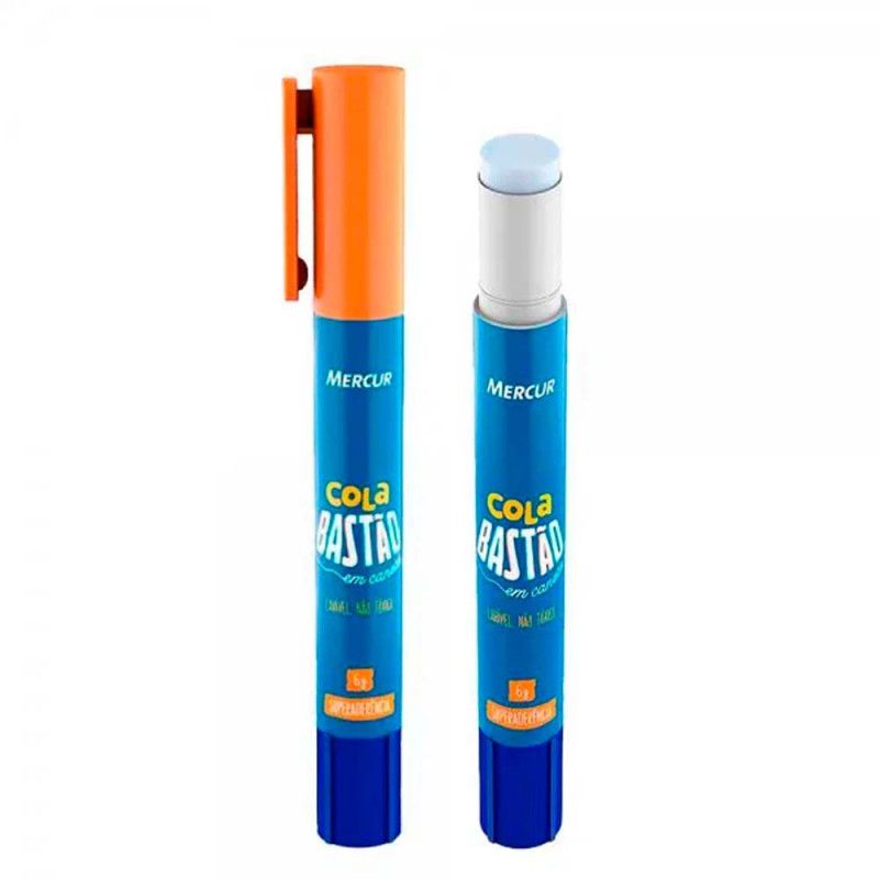 COLA BASTAO 6G CANETA MERCUR - REF. B01010102009 - CAIXA COM 12 UNIDADES