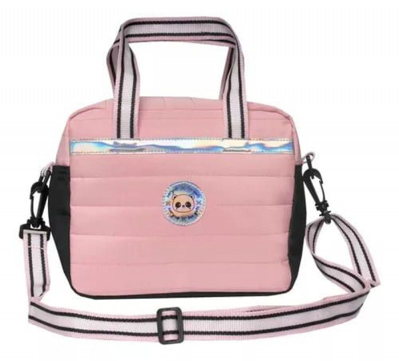 LANCHEIRA COM ALCA TWEEN PANDA XERYUS - REF. 13972 - 1 UNIDADE