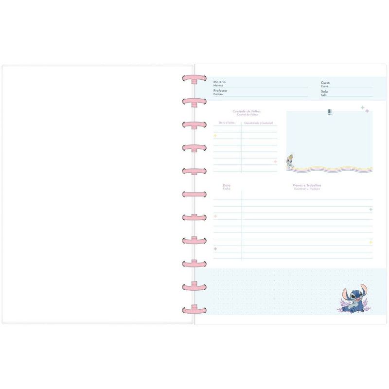 CADERNO 1 MATERIA INTELIGENTE DISCO STITCH FORONI - REF. 3370649 - 1 UNIDADE