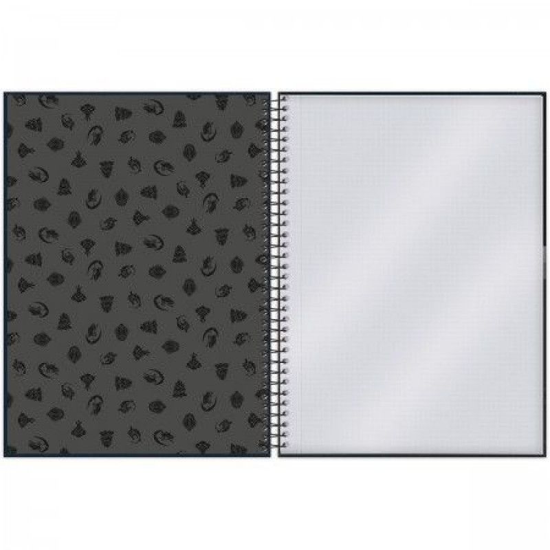 CADERNO 1 MATERIA CAPA DURA 80 FOLHAS SOLO LEVELING FORONI - REF. 9187 - PACOTE COM 4 UNIDADES