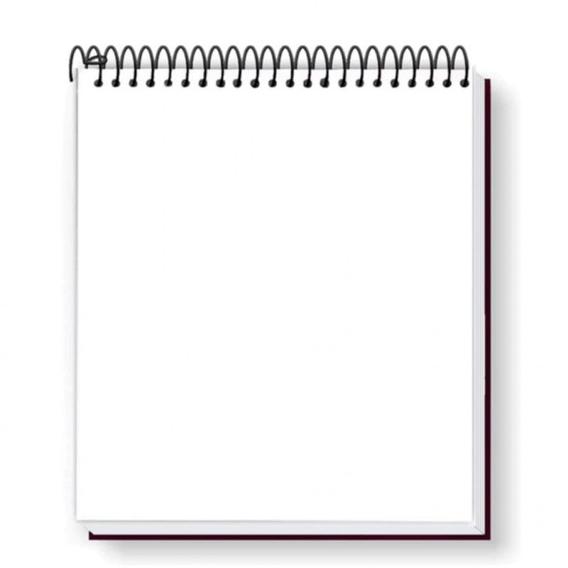 CADERNO 1 MATERIA CAPA DURA 80 FOLHAS FLIP NEUTRO SEM PAUTA ESPIRAL SUPERIOR TAMOIO - REF. 02554 - PACOTE COM 4 UNIDADES