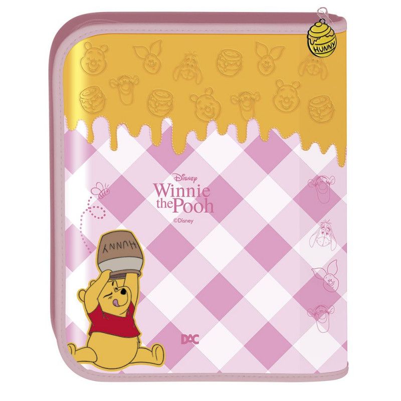 FICHARIO UNIVERSITARIO 4 ARGOLAS 48 FOLHAS POOH DAC - REF. 4829 - 1 UNIDADE