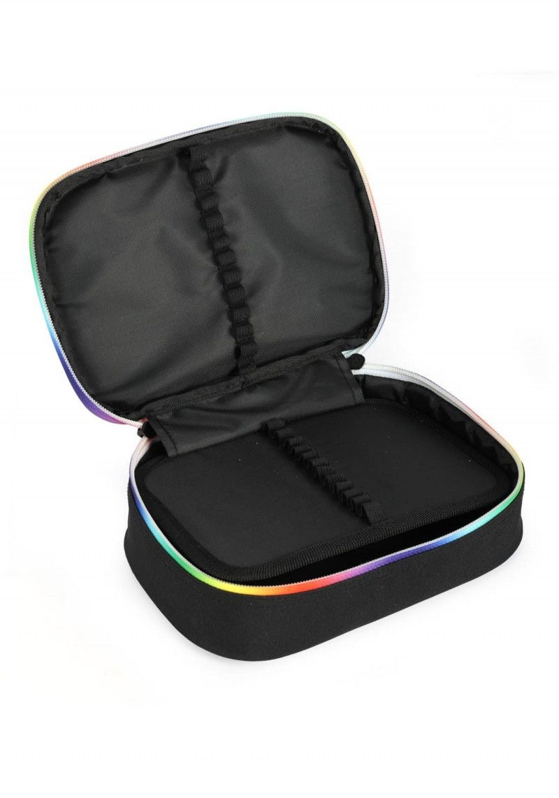 ESTOJO BOX DIVERTIDAMENTE PRETO LUXCEL - REF. ET47759DM-PTO - 1 UNIDADE
