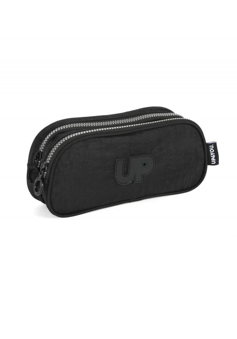 ESTOJO DUPLO CRINKLE PRETO LUXCEL - REF. ET49142UP-PTO - 1 UNIDADE
