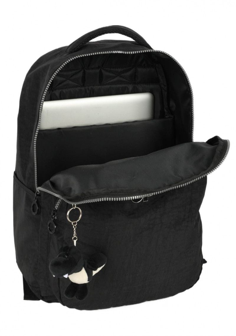 MOCHILA DE COSTAS CRINKLE PRETO LUXCEL - REF. MS49131UP-PTO - 1 UNIDADE