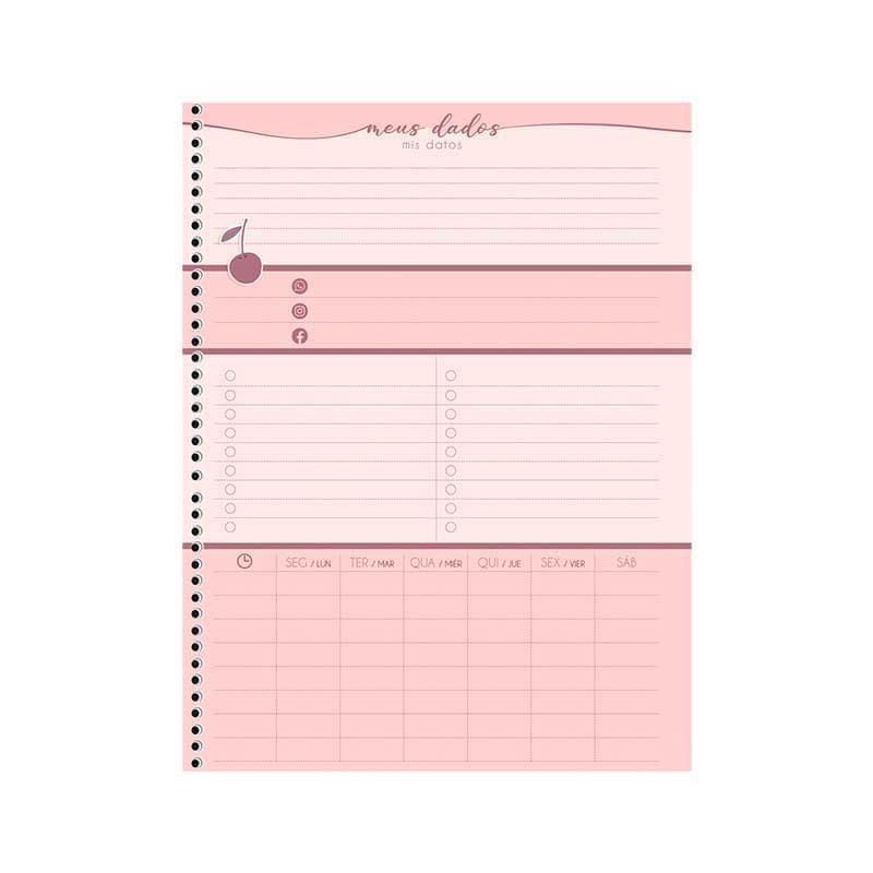 CADERNO 1 MATERIA CAPA DURA 80 FOLHAS DOCE ROMANCE LARISSA MANOELA - REF. 10897 - PACOTE COM 4 UNIDADES