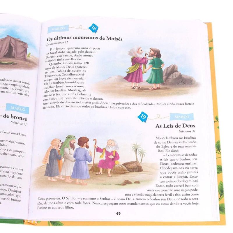 LIVRO 365 HISTORIAS DA BIBLIA HAPPY BOOKS - REF. 302899 - 1 UNIDADE