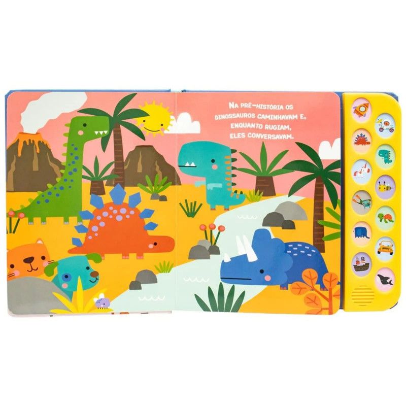 LIVRO AVENTURAS SONORAS MUNDO FANTASIA HAPPY BOOKS - REF. 312517 - 1 UNIDADE