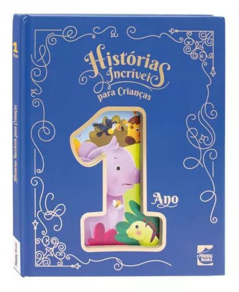 LIVRO HISTORIA INCRIVEIS PARA CRIANCA 1 ANO HAPPY BOOKS - REF. 311464 - 1 UNIDADE
